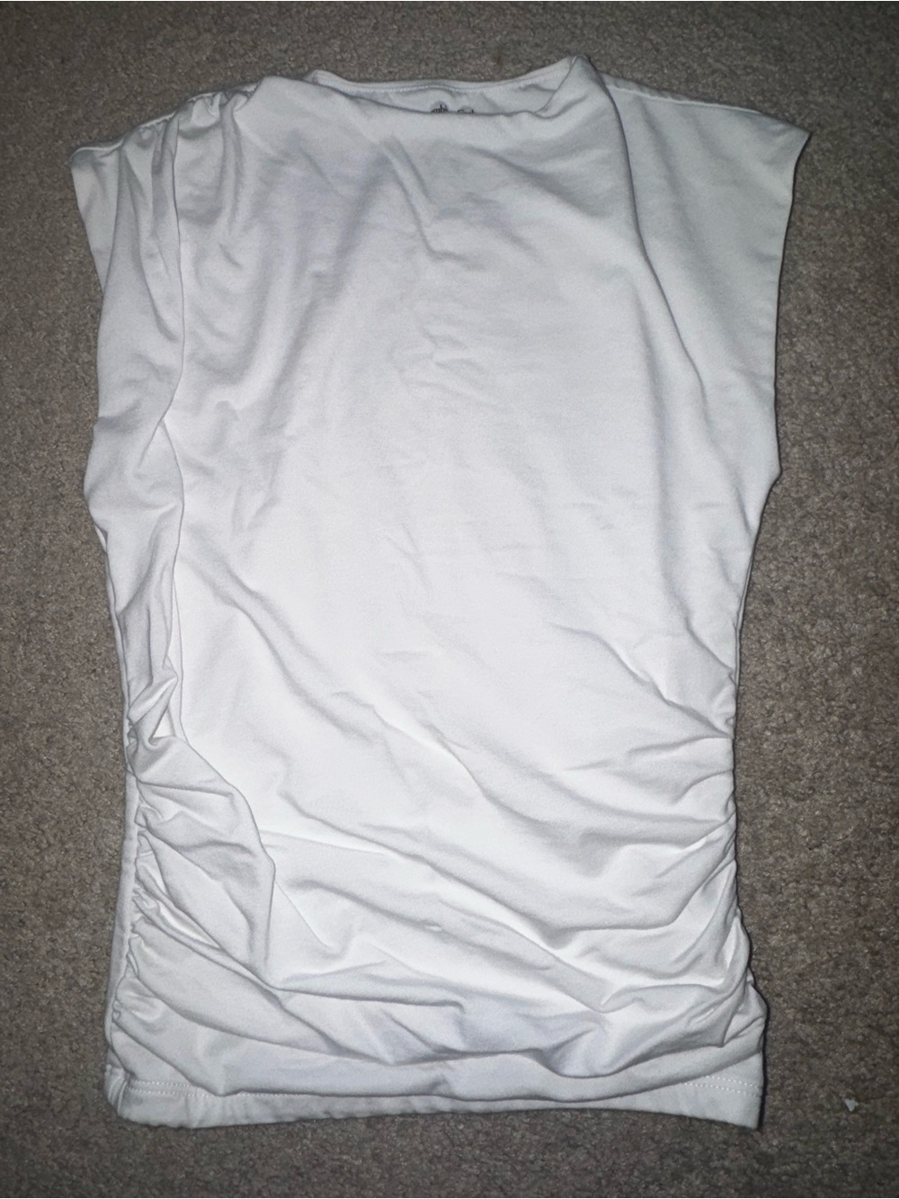 Abercrombie and Fitch white sleeveless top size xxs